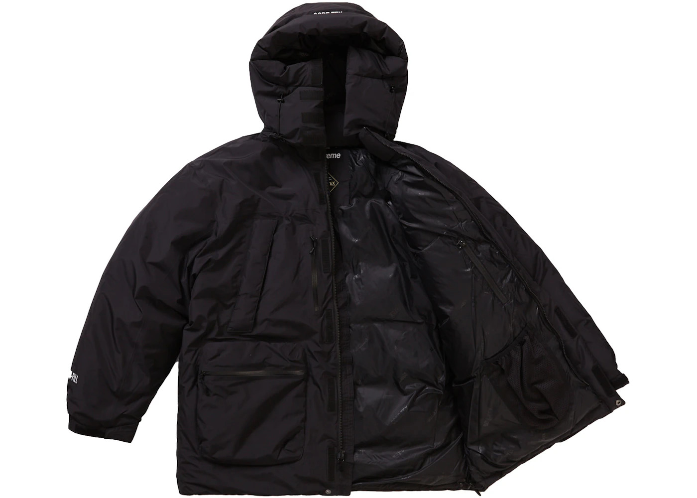 Supreme GORE-TEX 700-Fill Down Parka (FW22) Black - 3