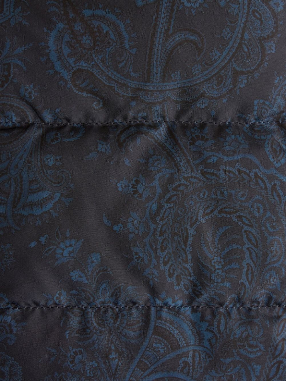 paisley-print padded gilet - 6