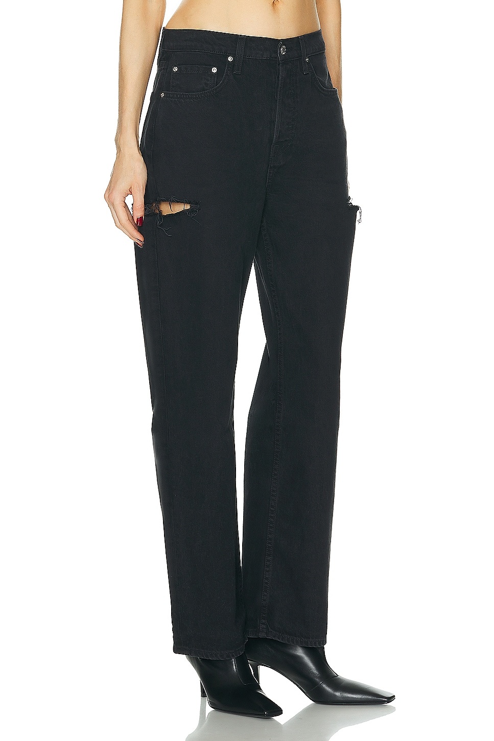Bella Petite Low Rise Boyfriend - 2