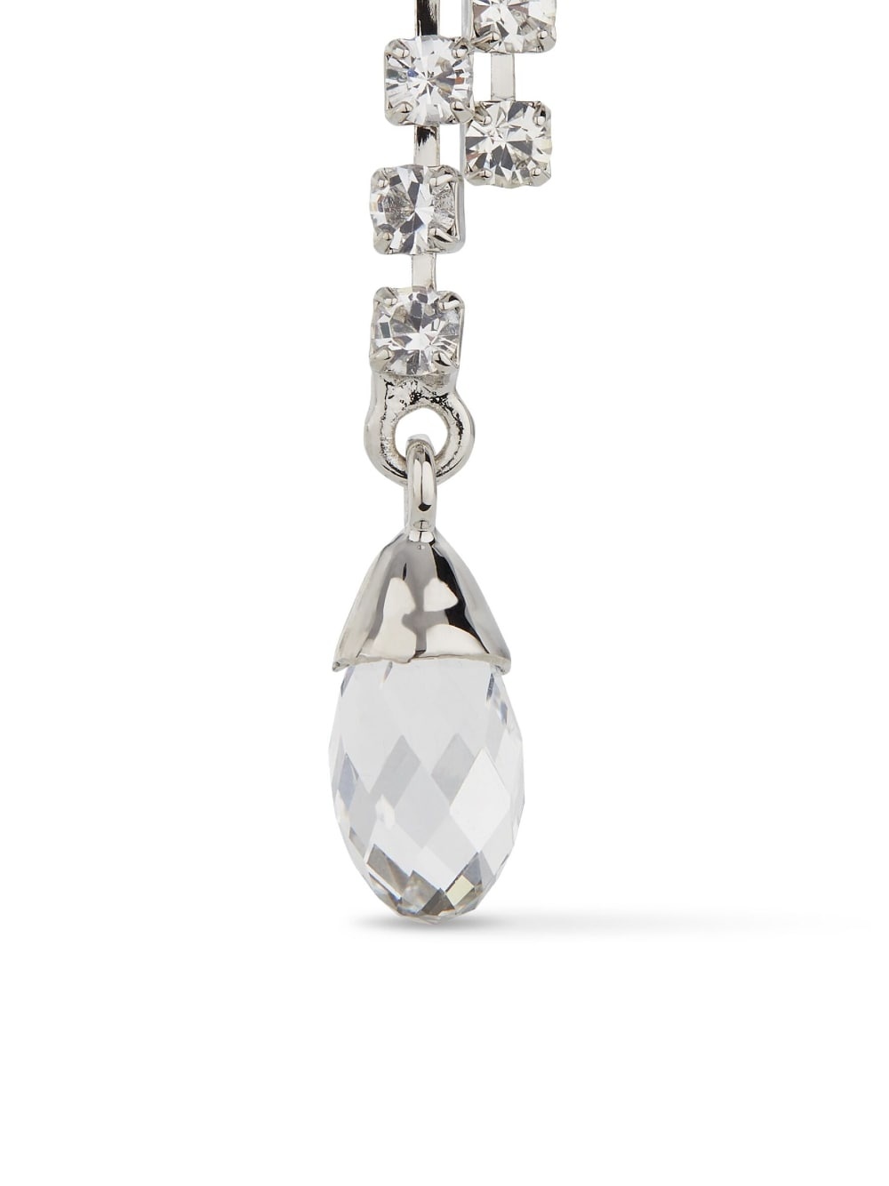 Saeda crystal-fringe earrings - 3