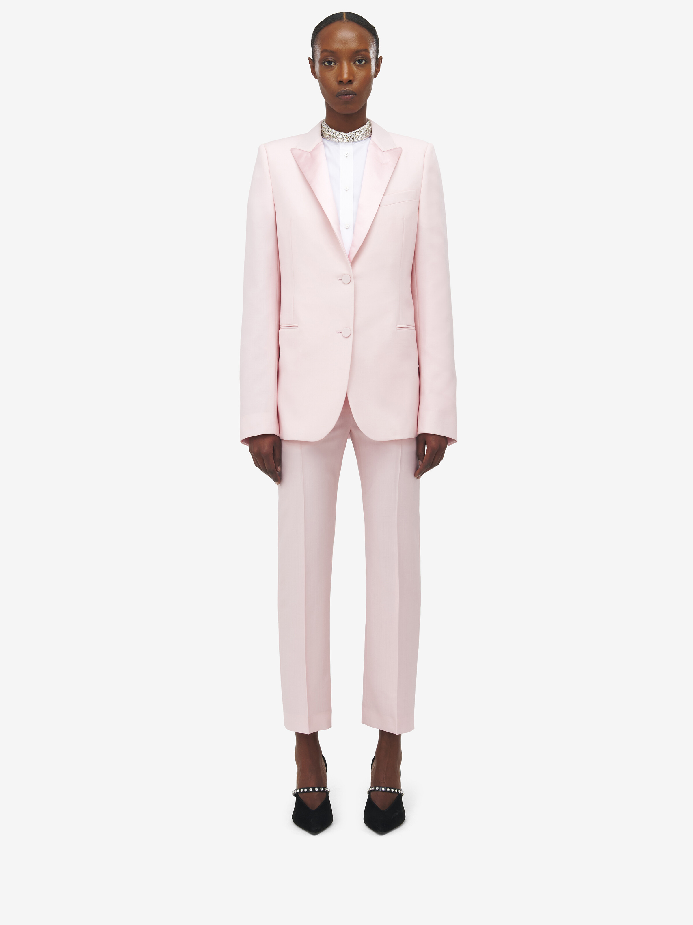 Satin Lapel Jacket - 3