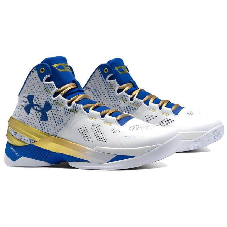 Under Armour Curry 2 NM 'White Yellow Blue' 3027361-100 - 5