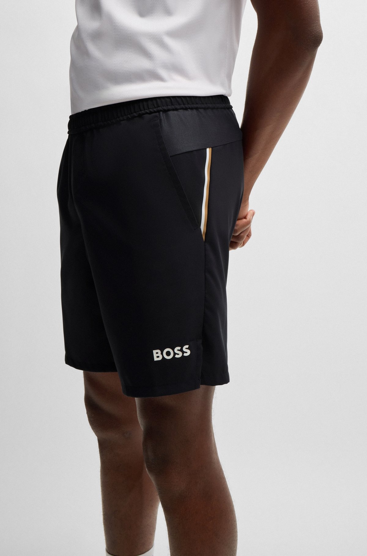 BOSS X MATTEO BERRETTINI SHORTS IN QUICK-DRY FABRIC - 5