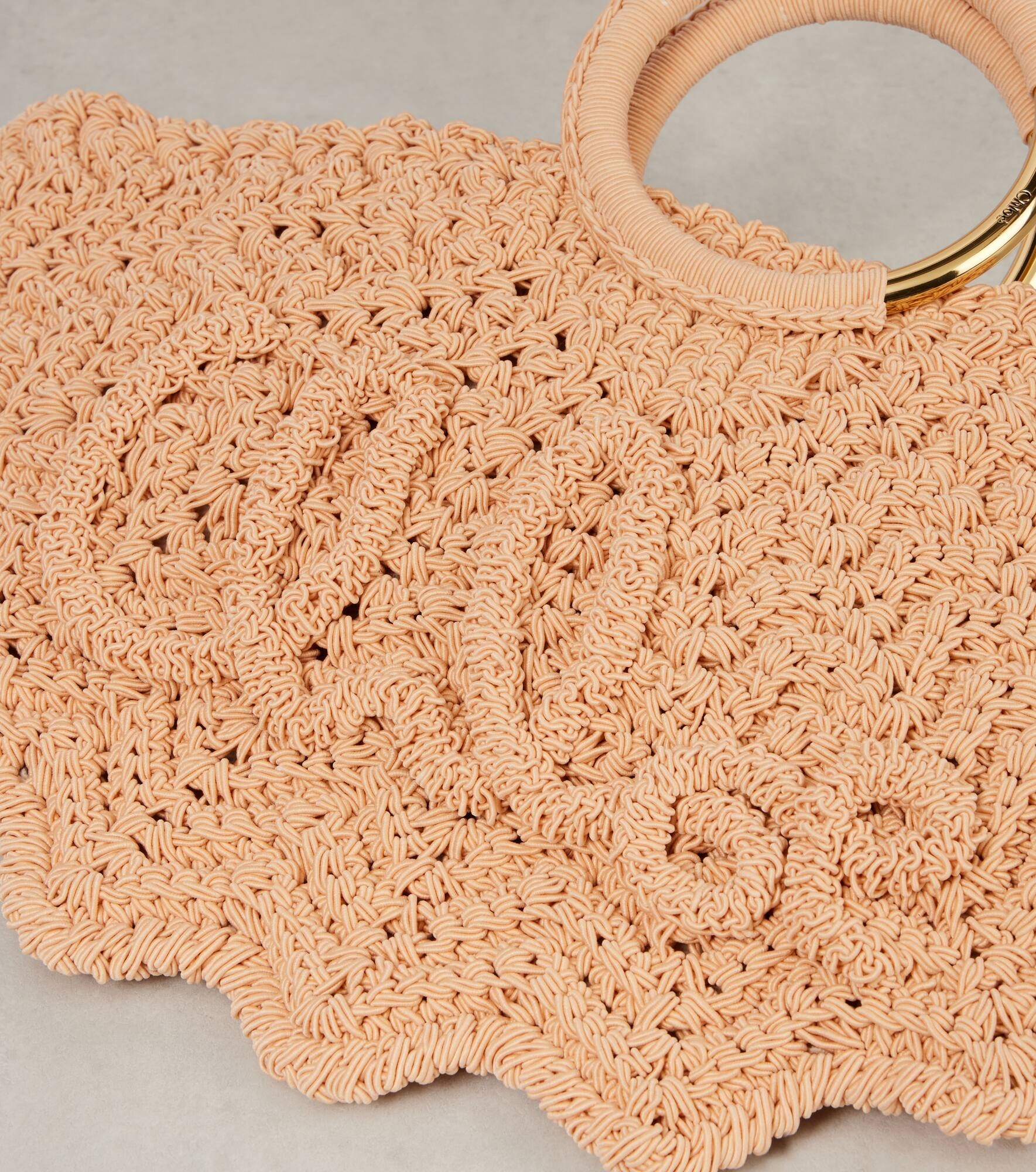 Bracelet Paravent Small crochet tote bag - 6