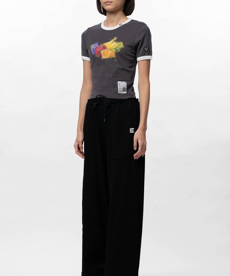 Fruit Printed Ringer Mini T-shirt 10