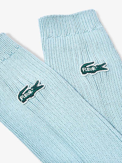 LACOSTE le FLEUR* x Lacoste logo-embroidered stretch-cotton blend socks outlook