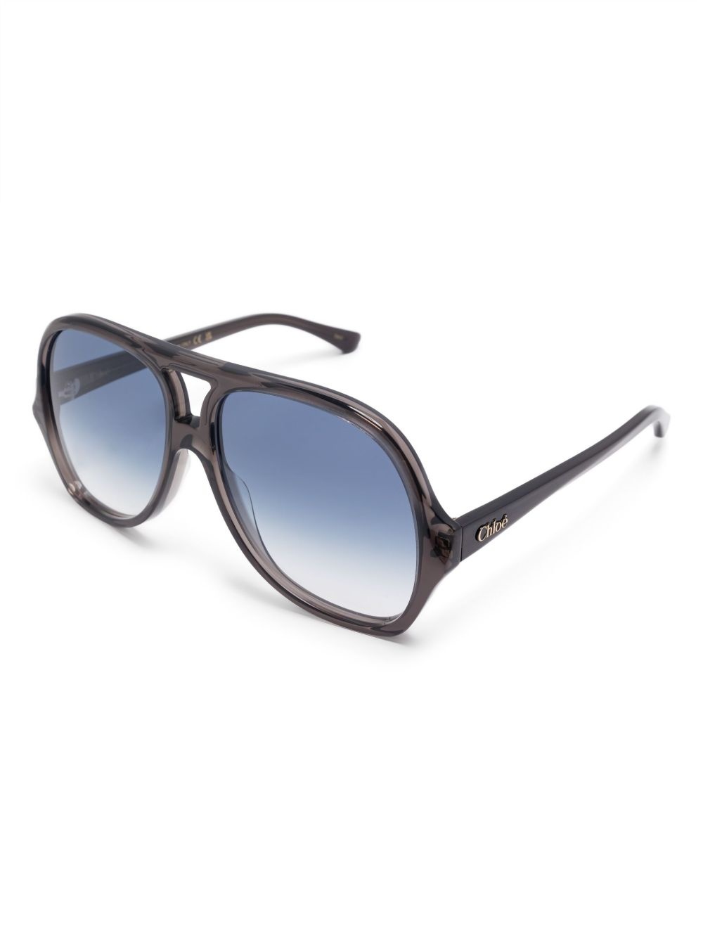 pilot-frame sunglasses - 2