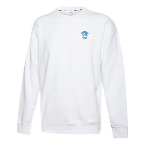 PUMA x SEGA Sweater 'White Blue' 598104-02 - 1