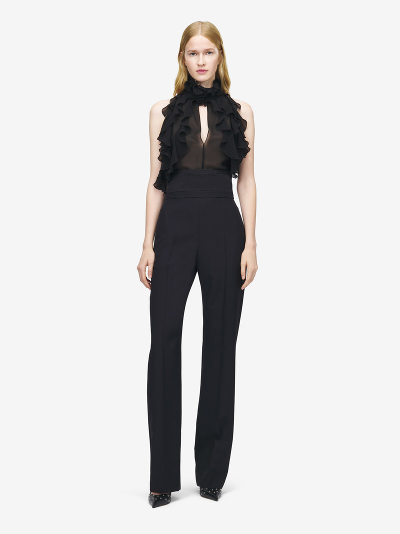 Alexander McQueen High-waisted Tailored Trousers outlook