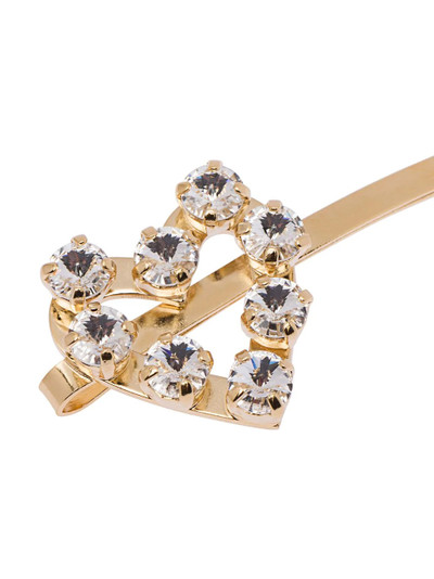 Miu Miu crystal-embellished hair pin outlook