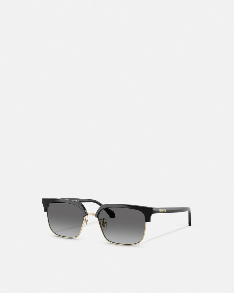 Signature Low-Bridge Squared Sunglasses - 1