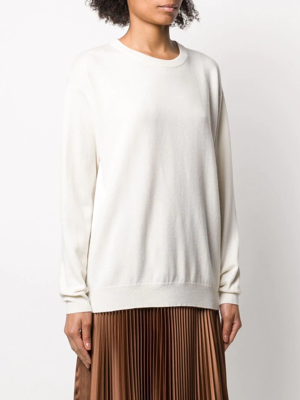 crew-neck cashmere jumper - 3