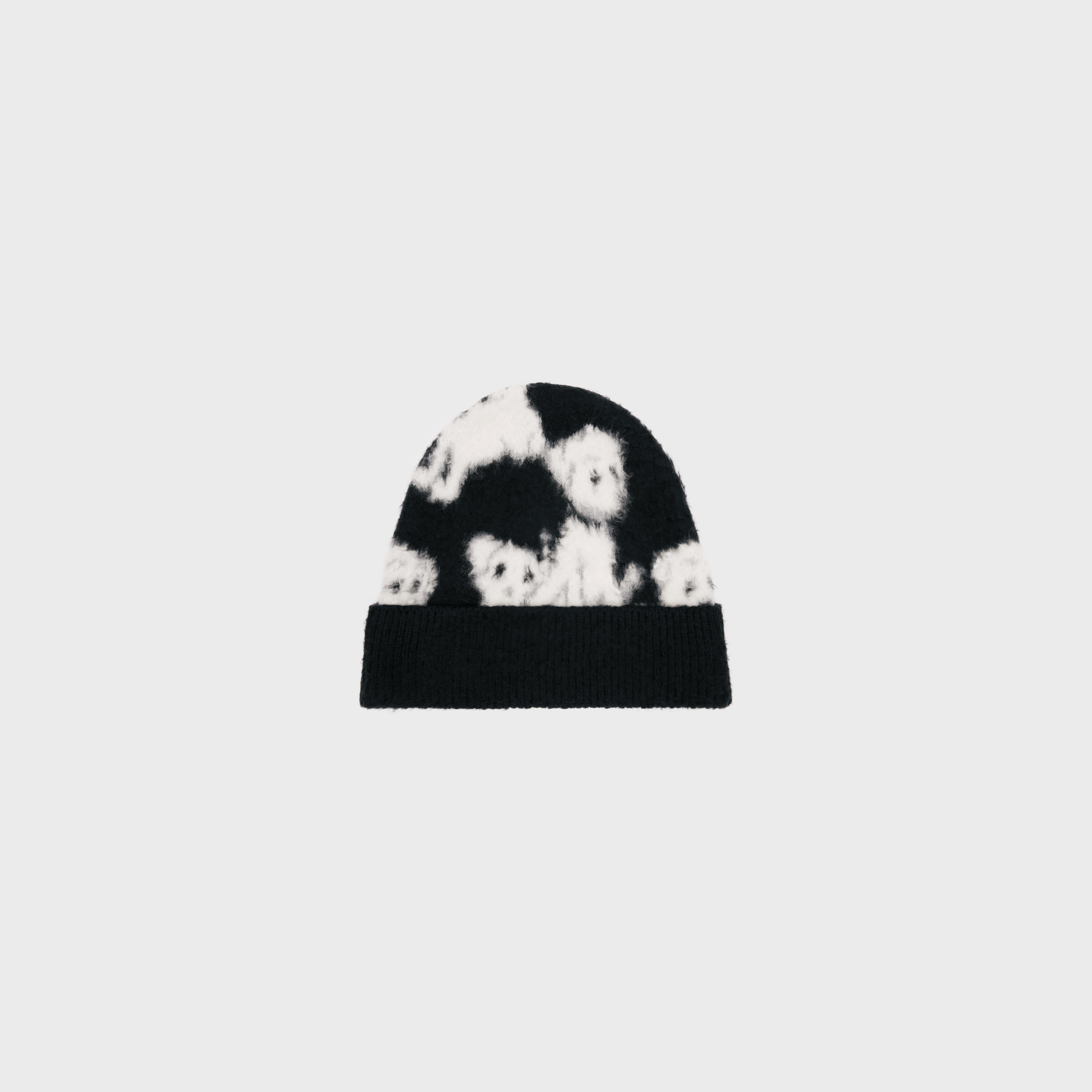 ARTIST JACQUARD BEANIE IN BRUSHED COTTON - 3