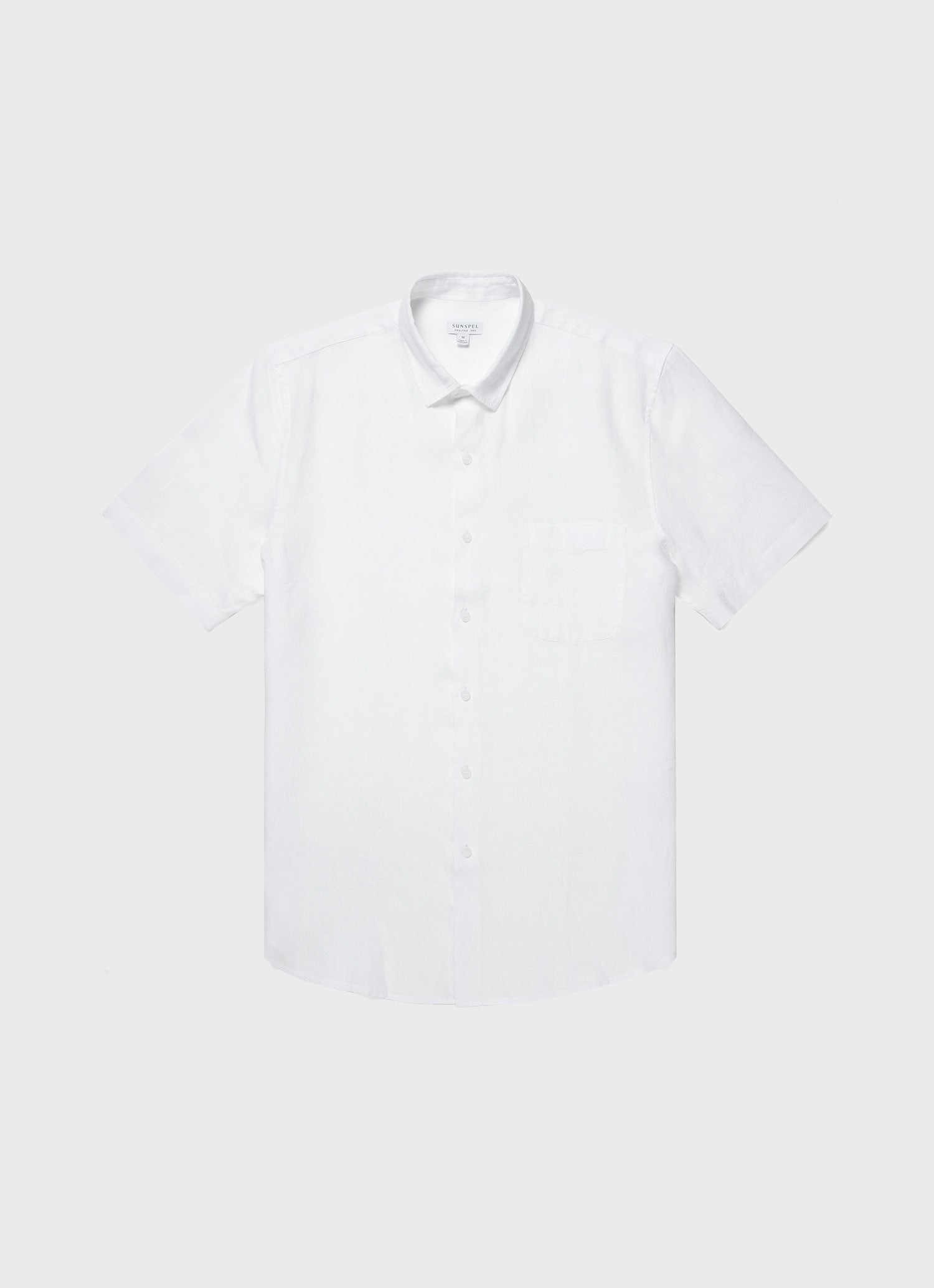 Linen Short Sleeve Shirt - 1