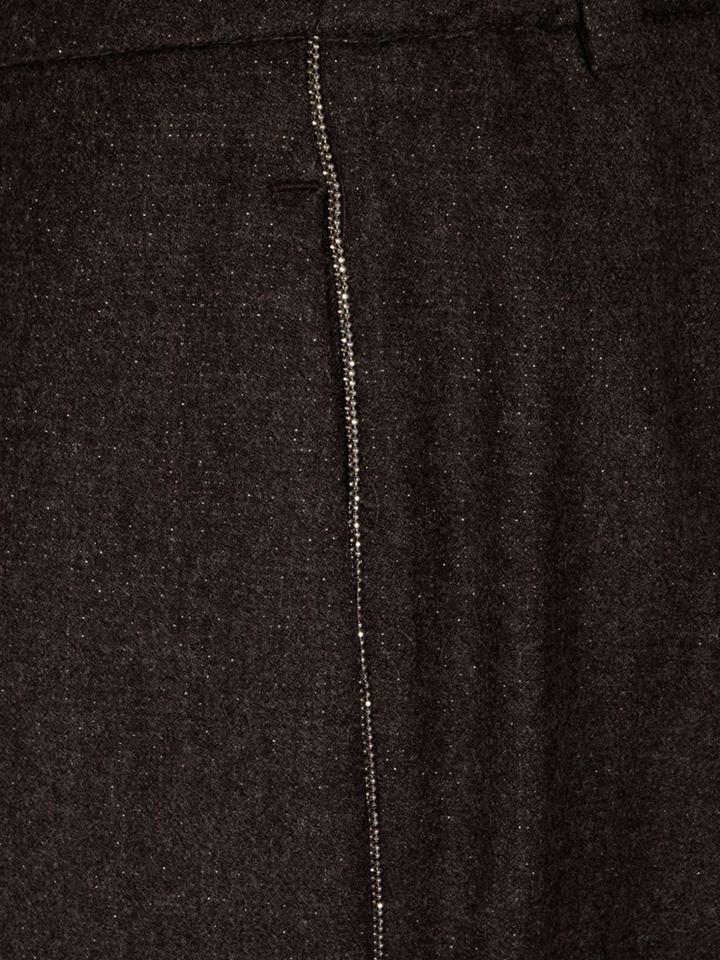 rhinestone cuff trousers 3
