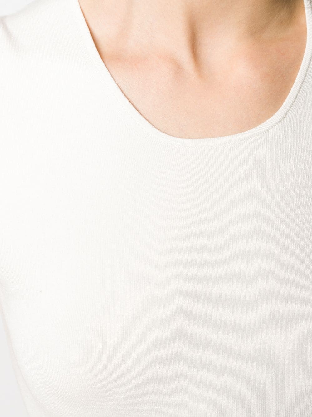 stretch jersey vest top - 5