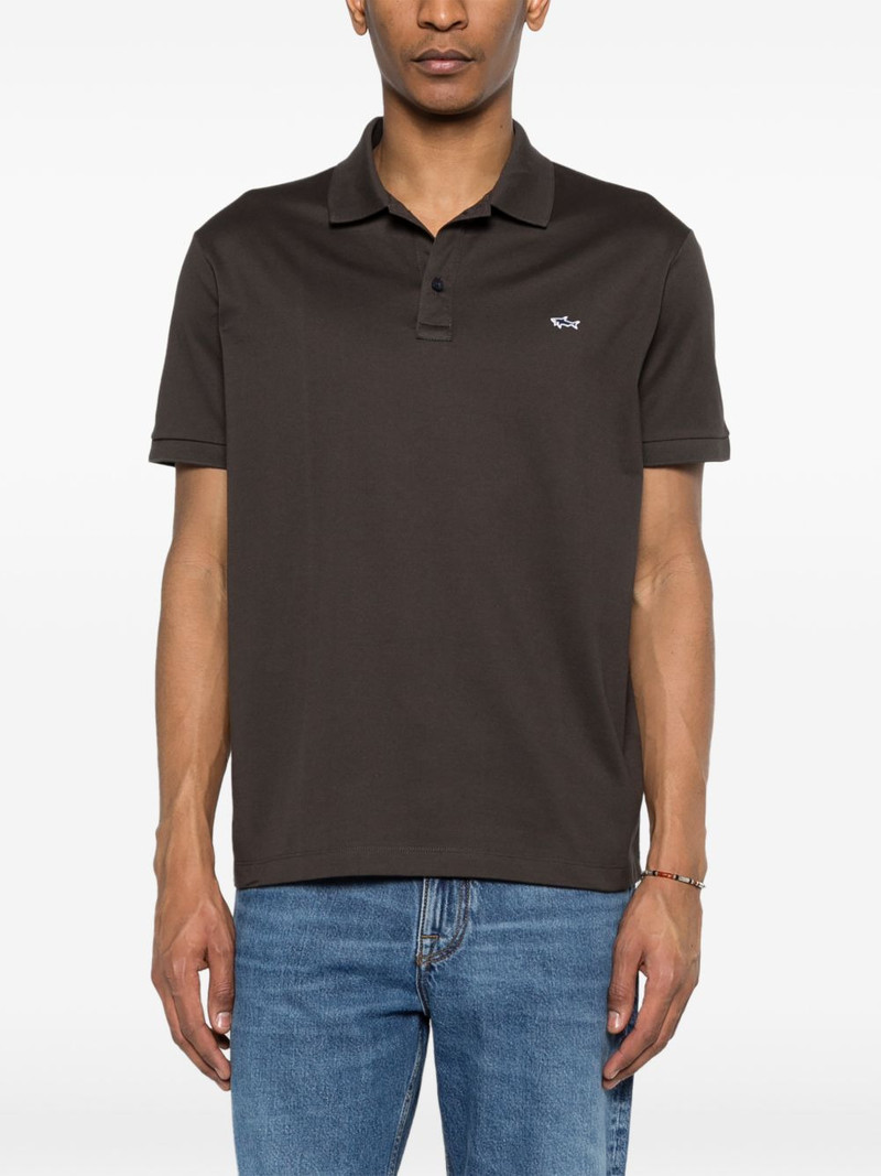 Paul & Shark logo polo shirt outlook