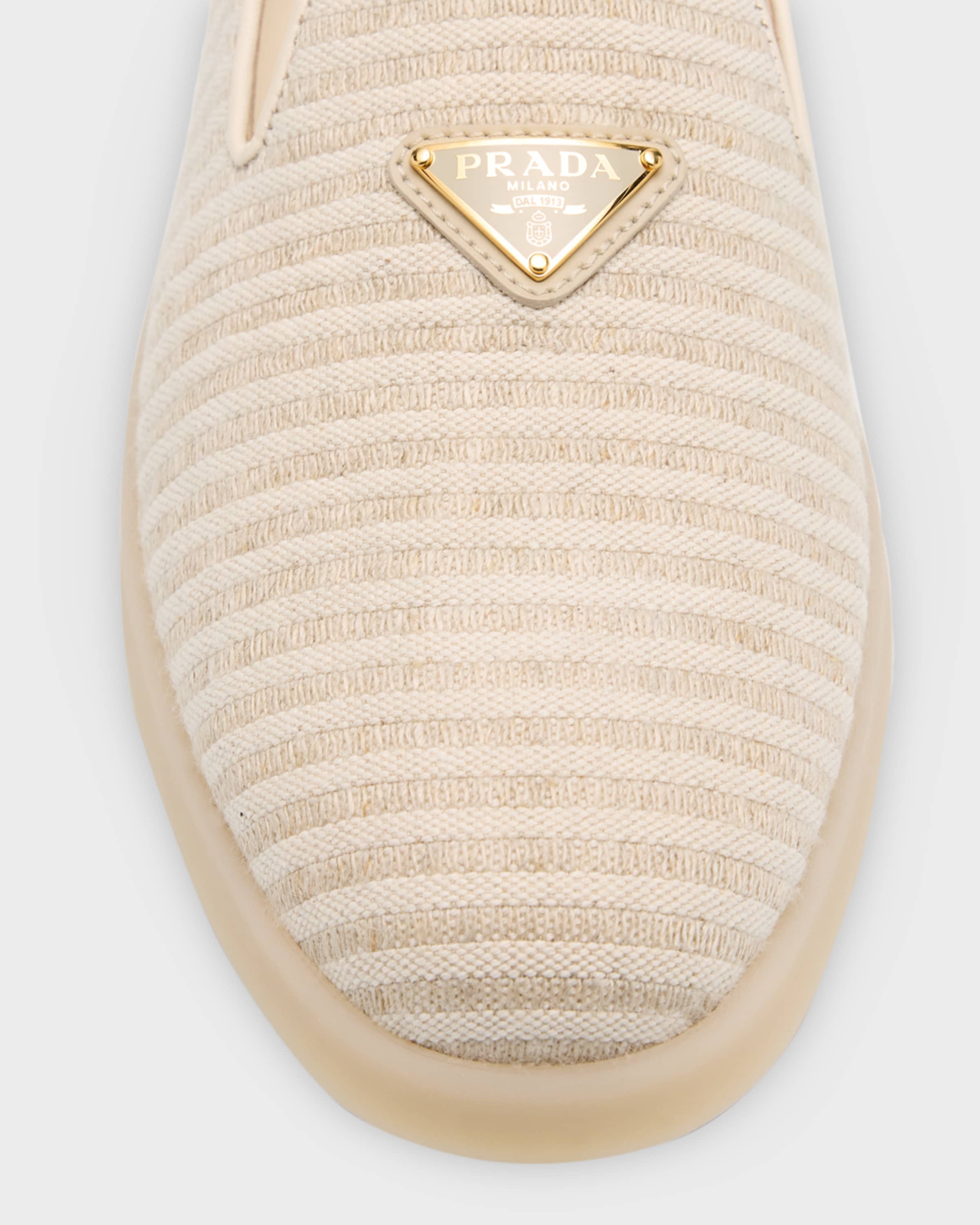 Saint Tropez Cotton Slip-On Sneakers - 3