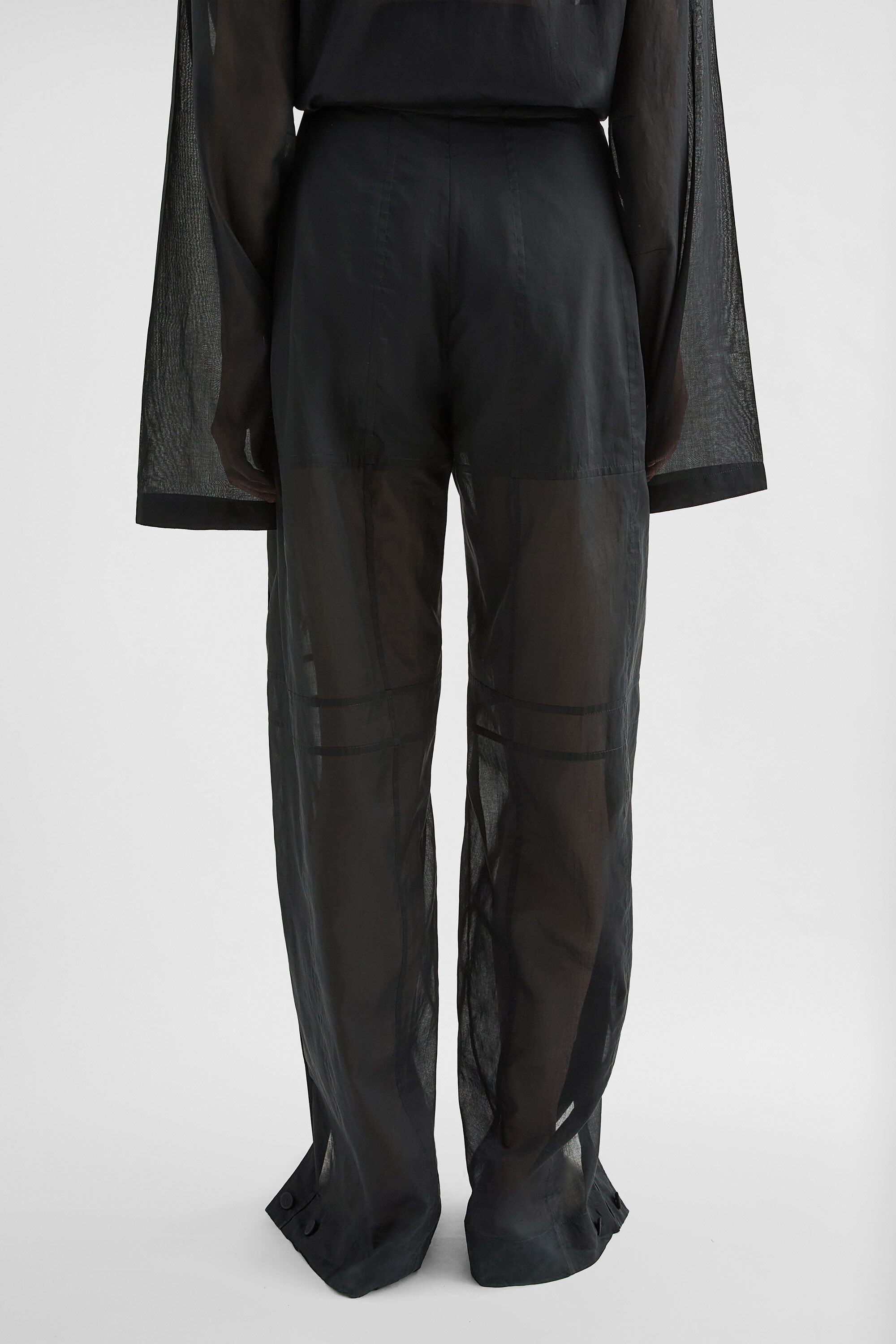 Cotton Muslin Trousers - 4
