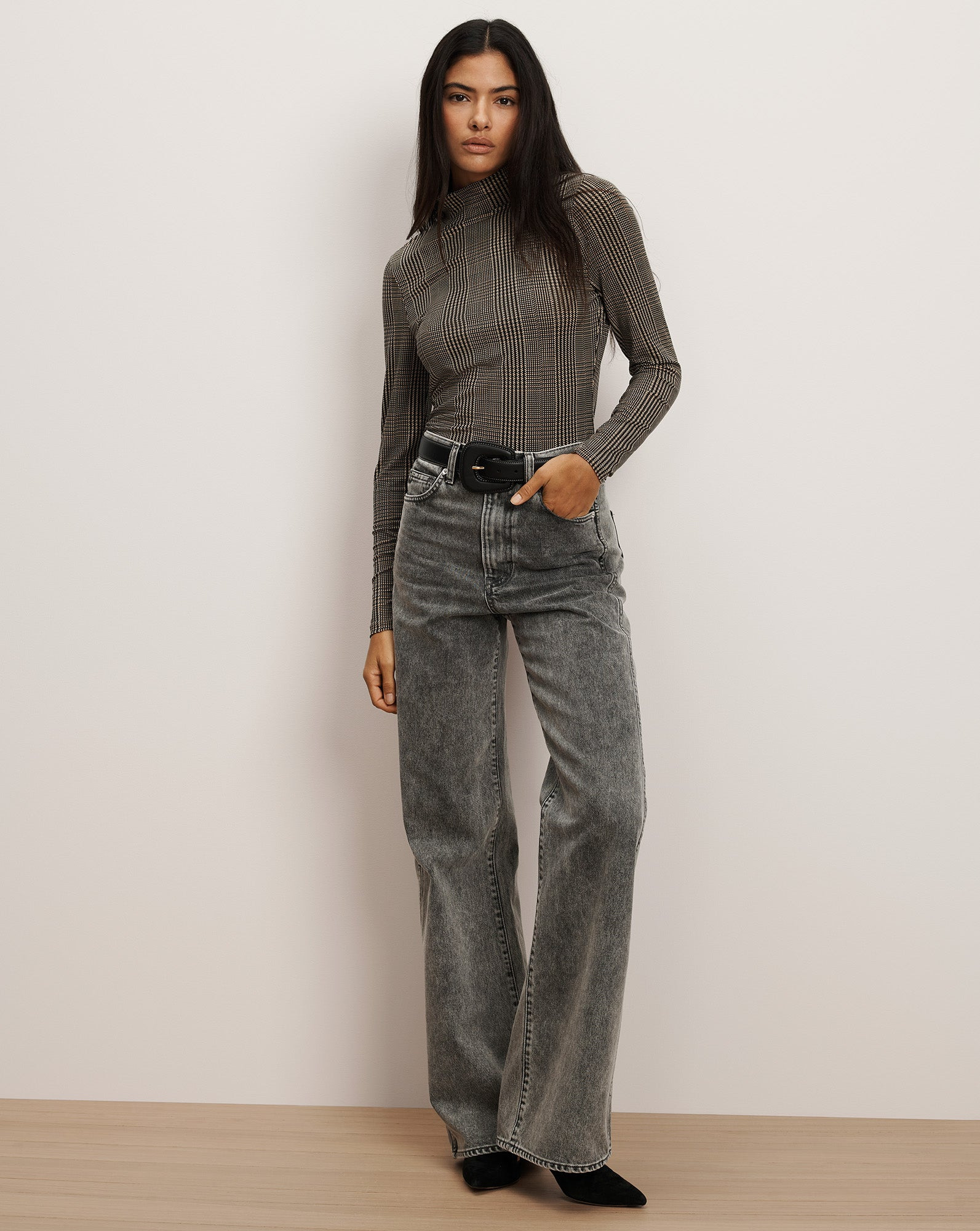 NATE MOCK-NECK TOP - 3