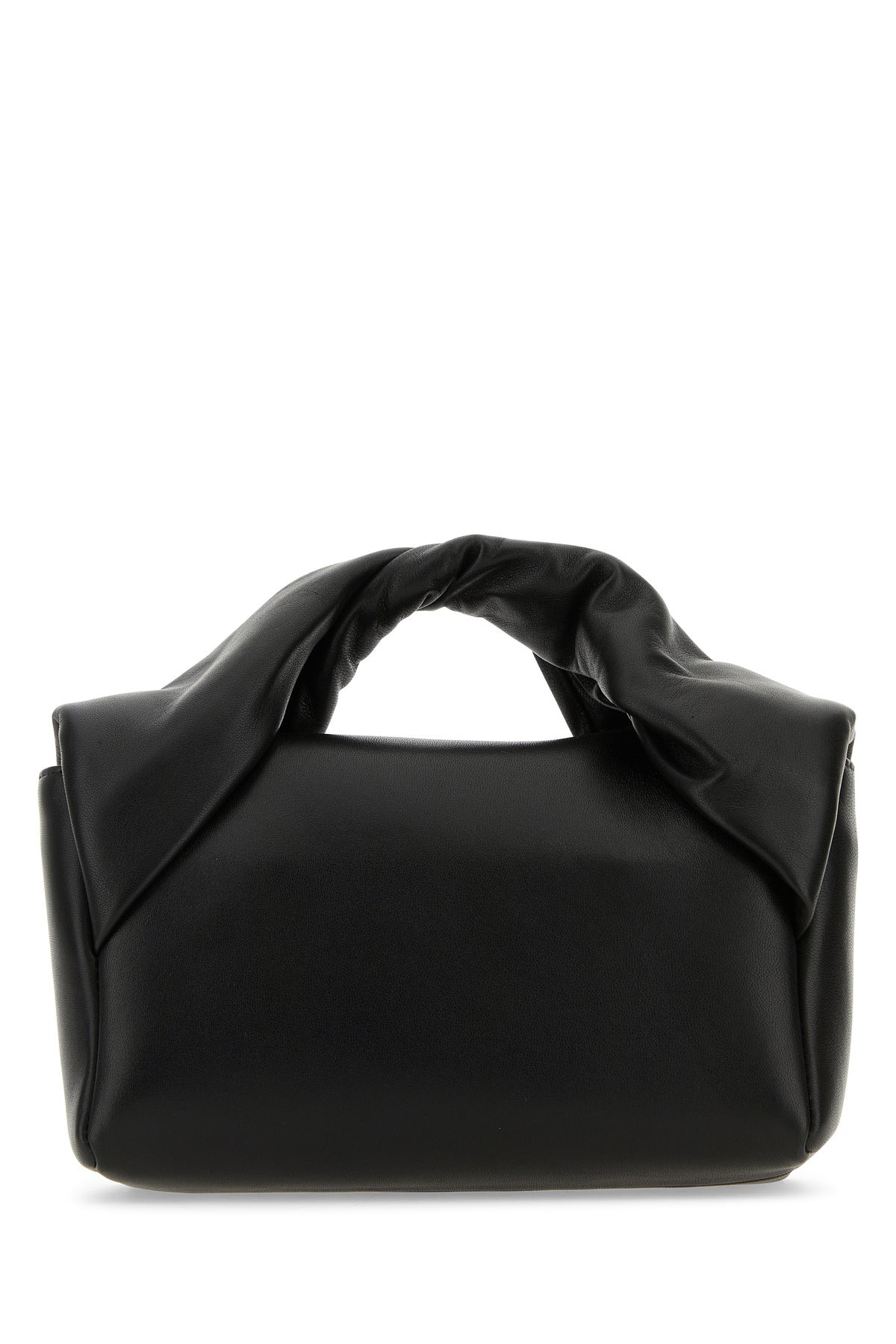 Black nappa leather midi Twister handbag - 3