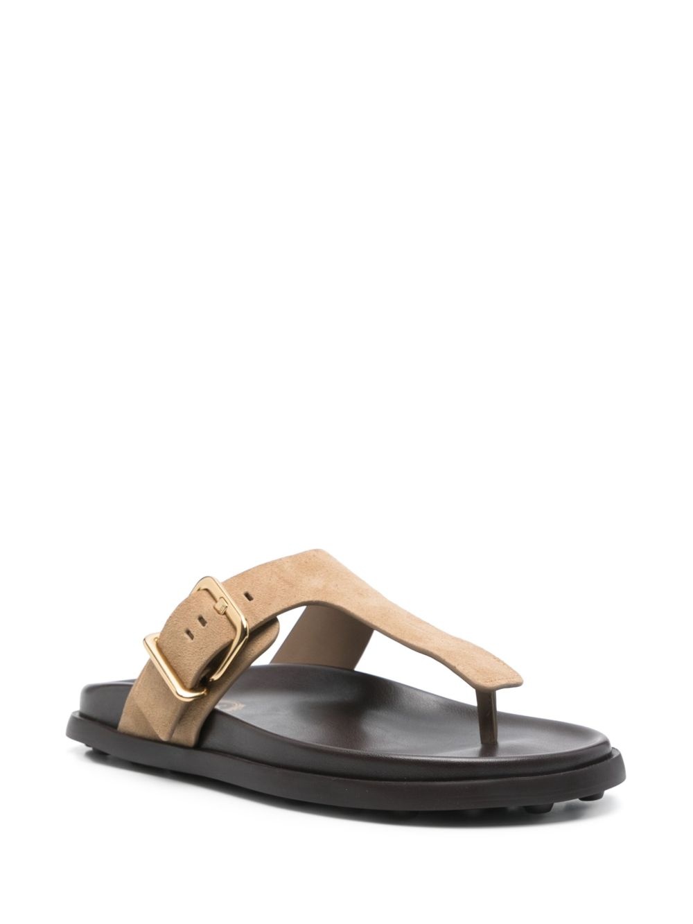 suede flip flops - 2