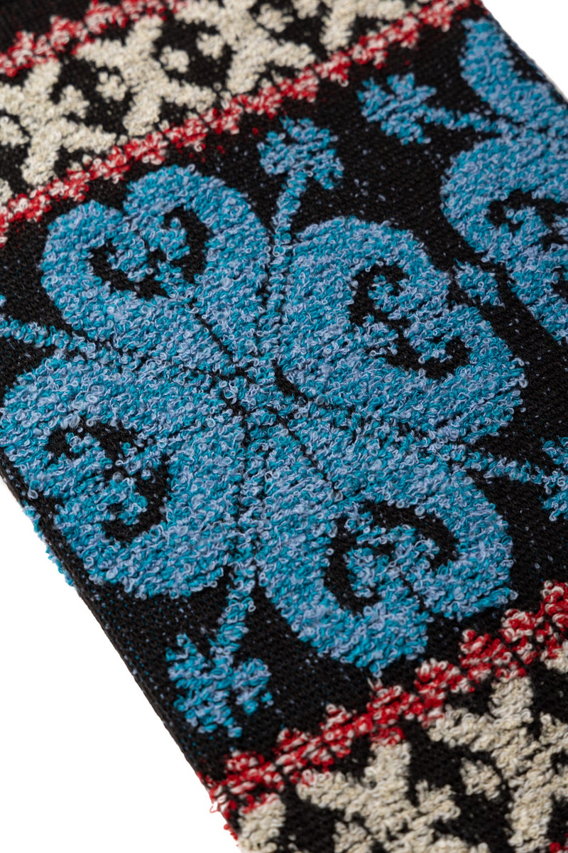 10G SNOW-GALA Jacquard Balaclava Scarf - Blue 4