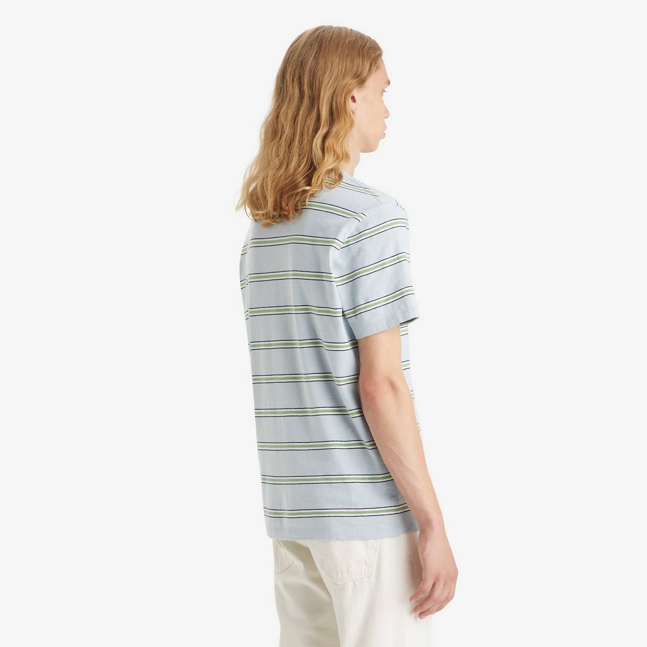 STRIPED CLASSIC POCKET T-SHIRT - 3