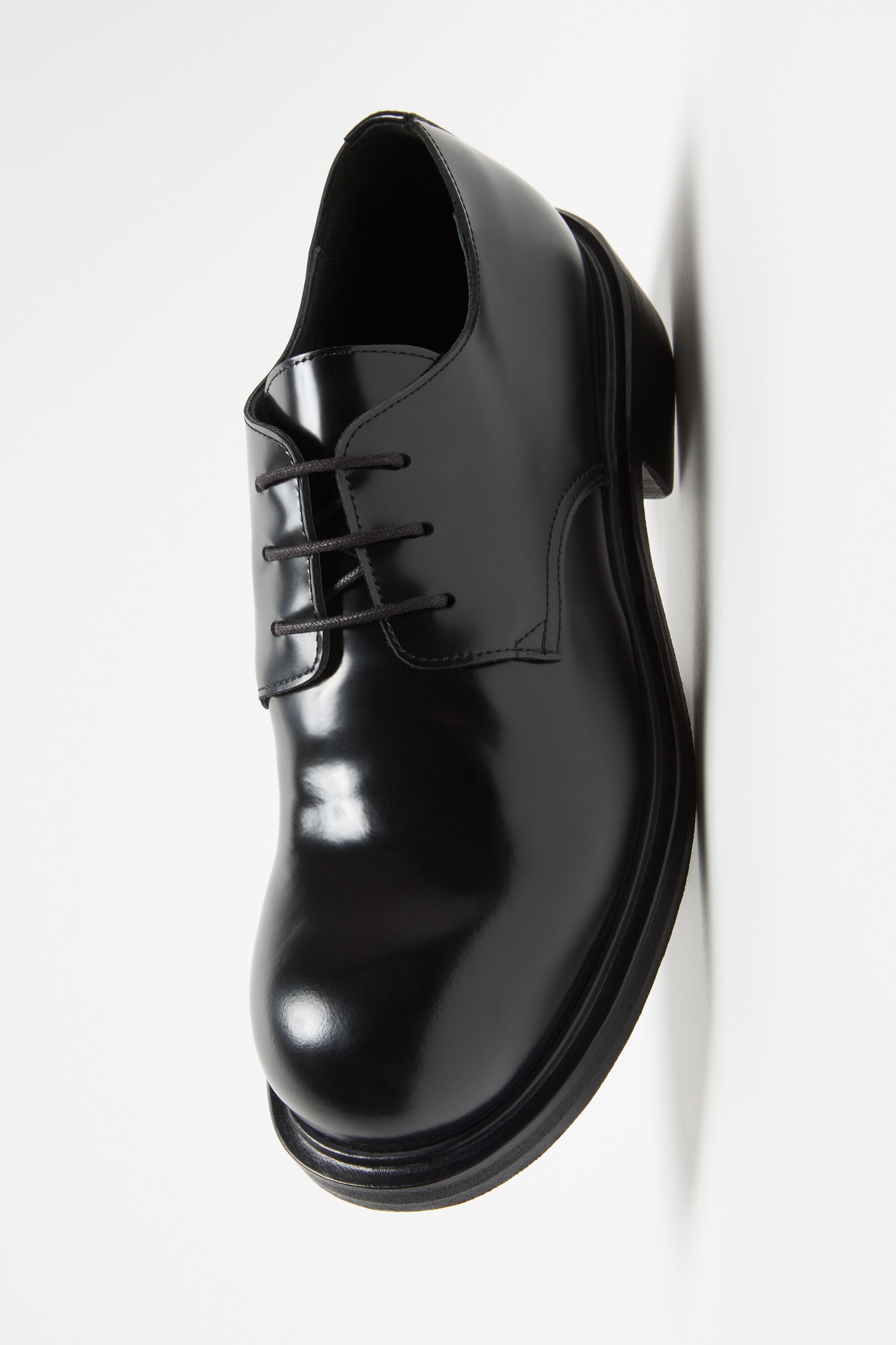 Acne studios derby lace up レザー　シューズ　ダービー Acne Studios - Leather lace-up shoes - Black