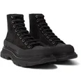 Suede High-Top Sneakers - 8