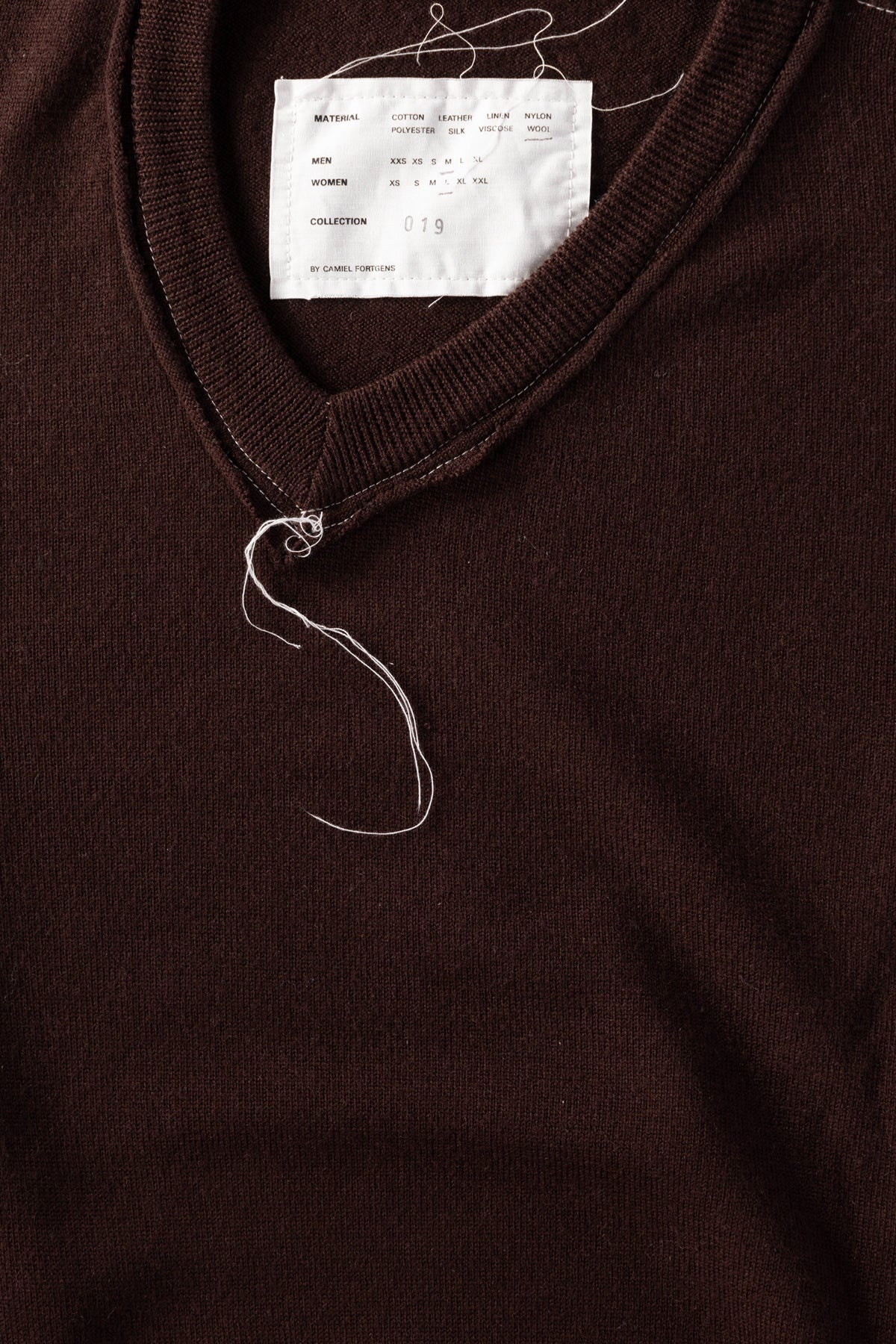 Frankenstein V-Neck - Brown - 3