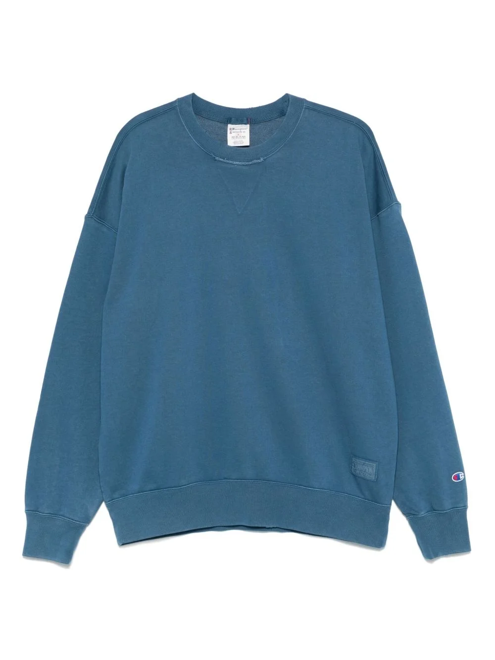 logo-patch sweatshirt - 1