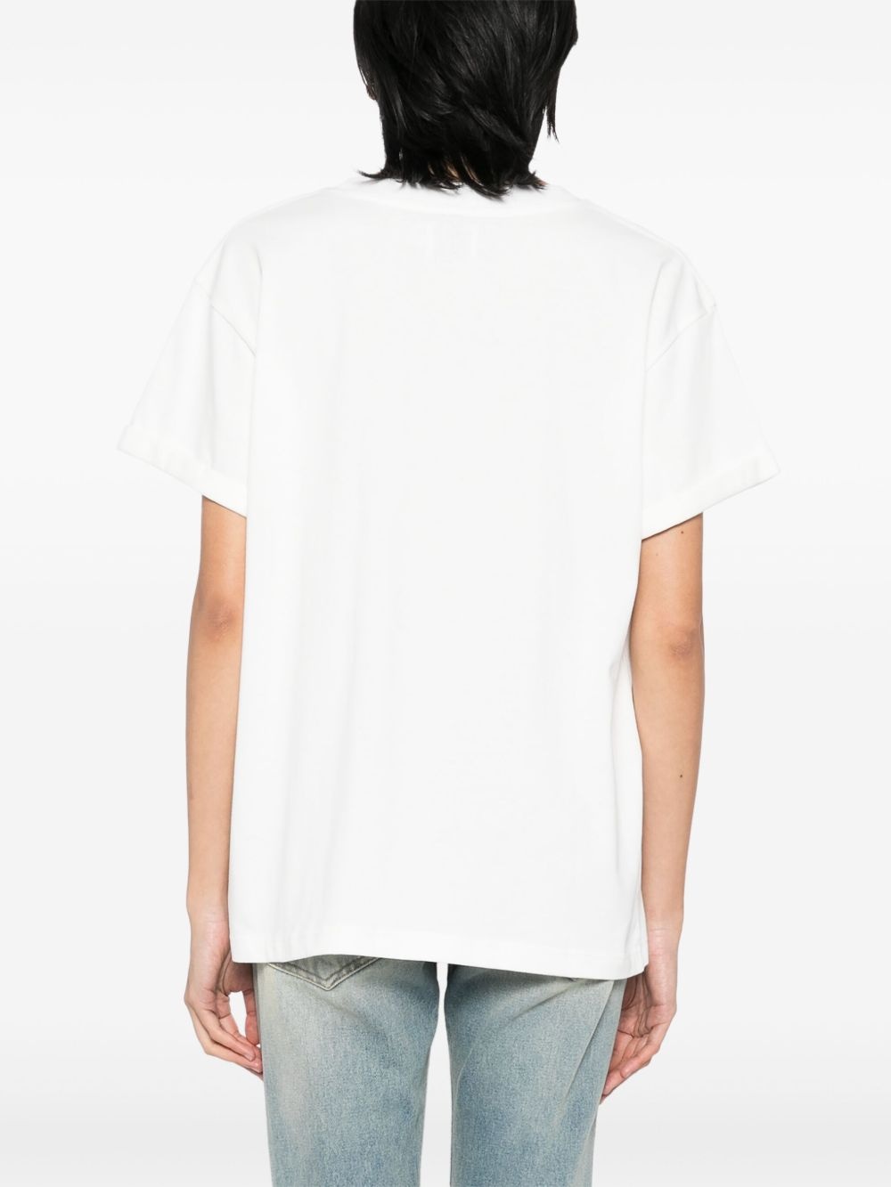devotion braided logo T-shirt - 4