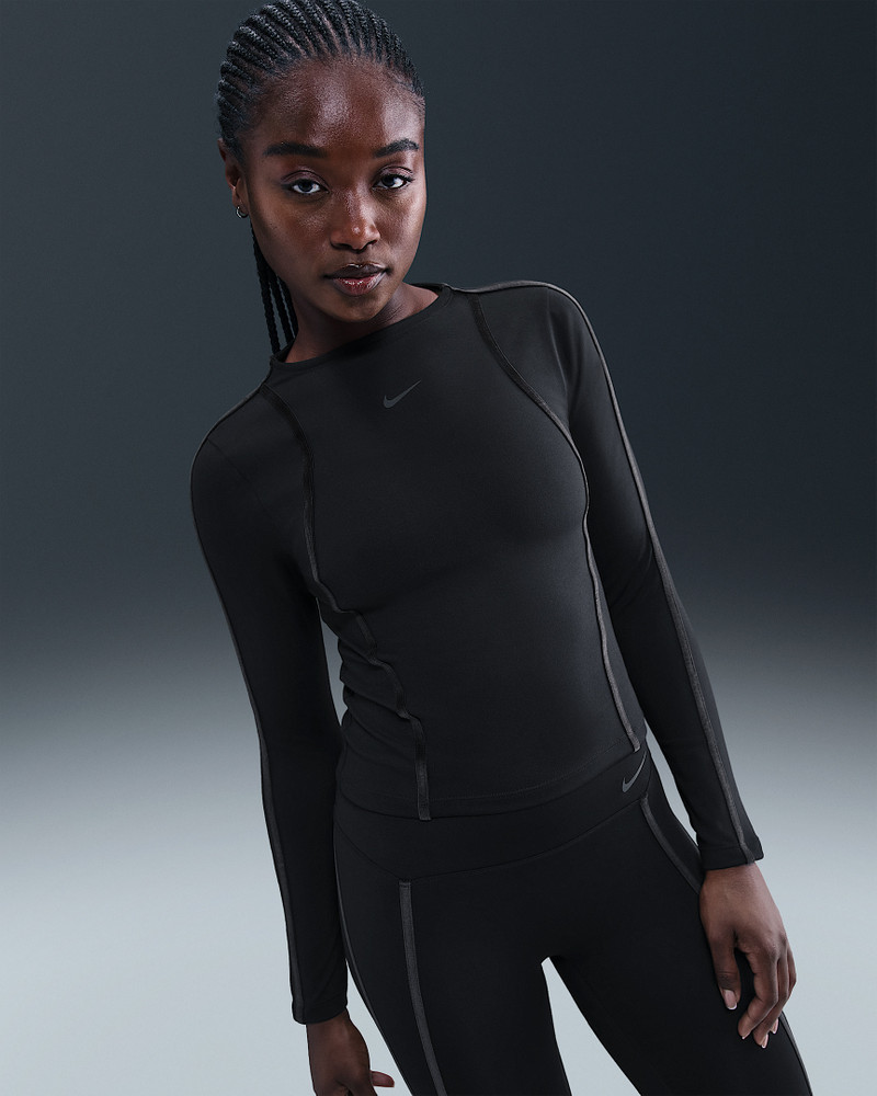 Nike One Fitted Women's Dri-FIT Long-Sleeve Top 1