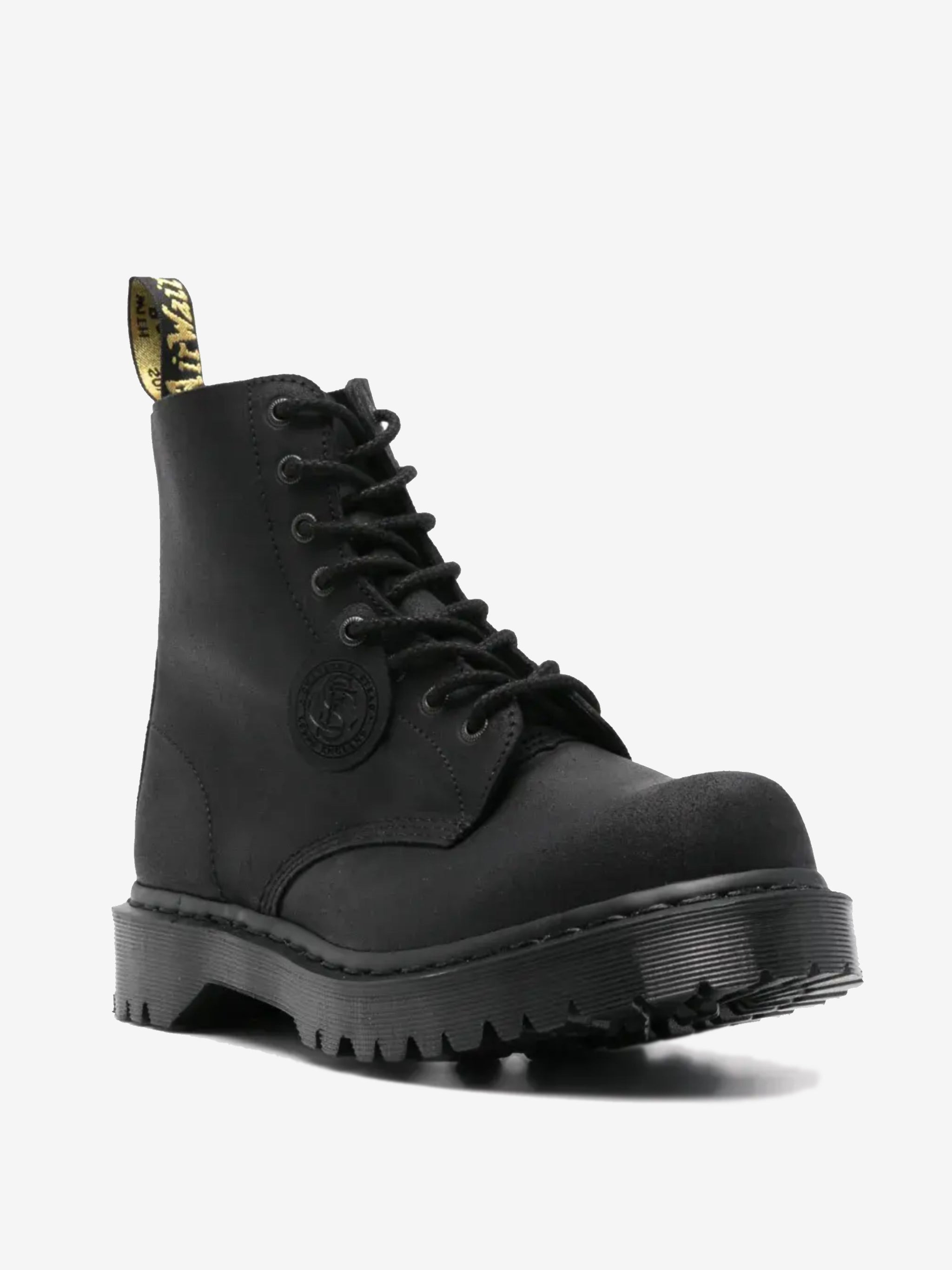 DR. MARTENS - 1460 Bex Bump Toe Leather Boots - 2