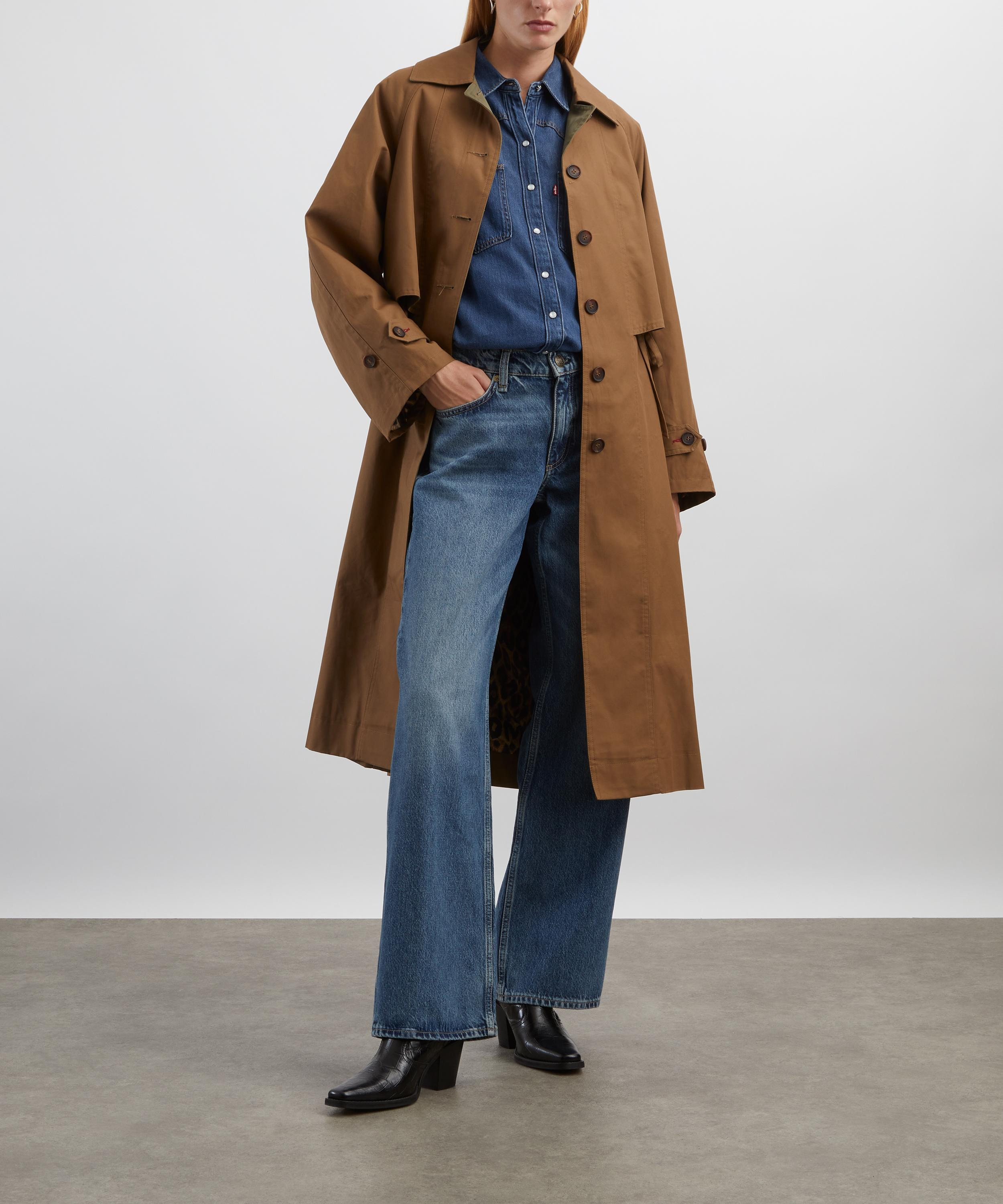 Saige Relaxed Straight Jeans in Echo - 2