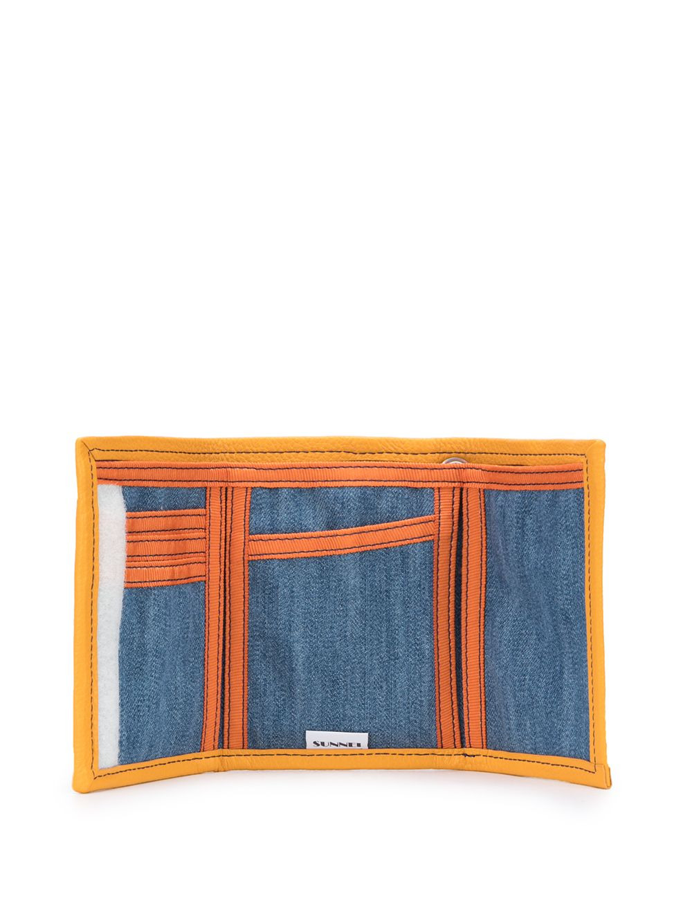 logo print trifold wallet - 3