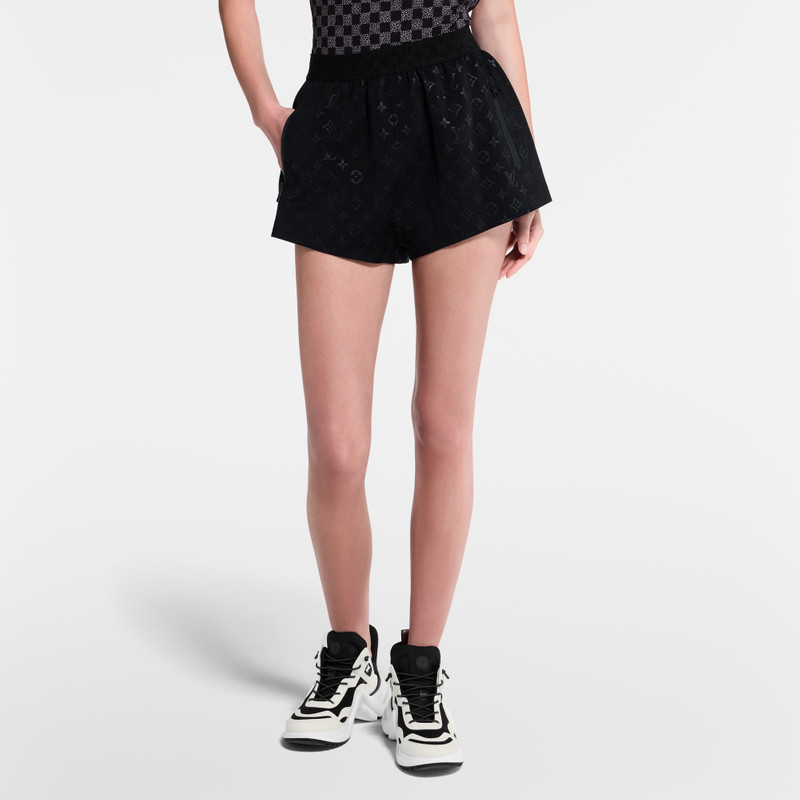 Monogram Jogging Shorts 4