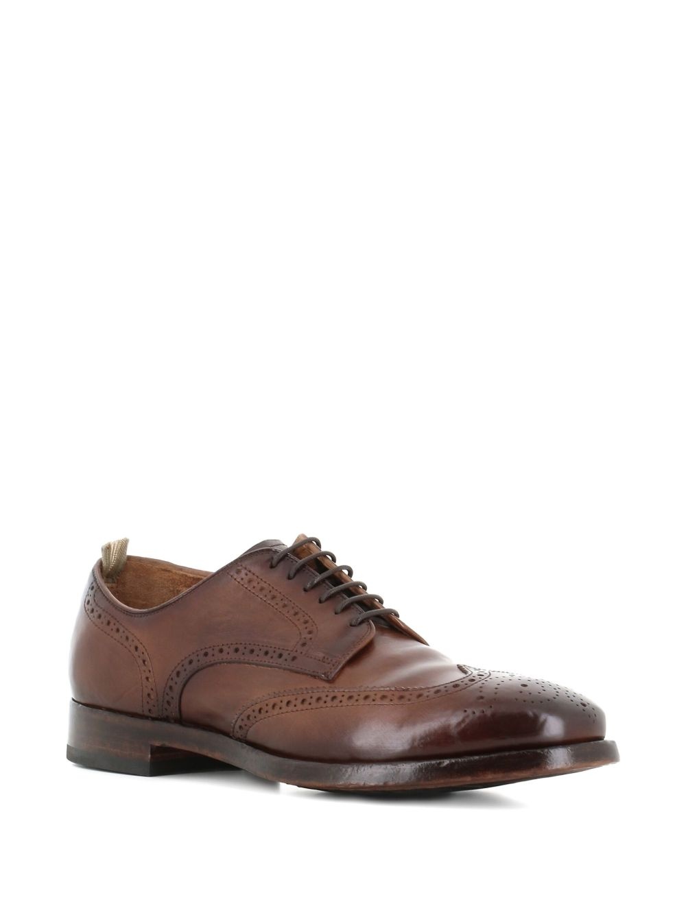 leather wingtip brogues - 2