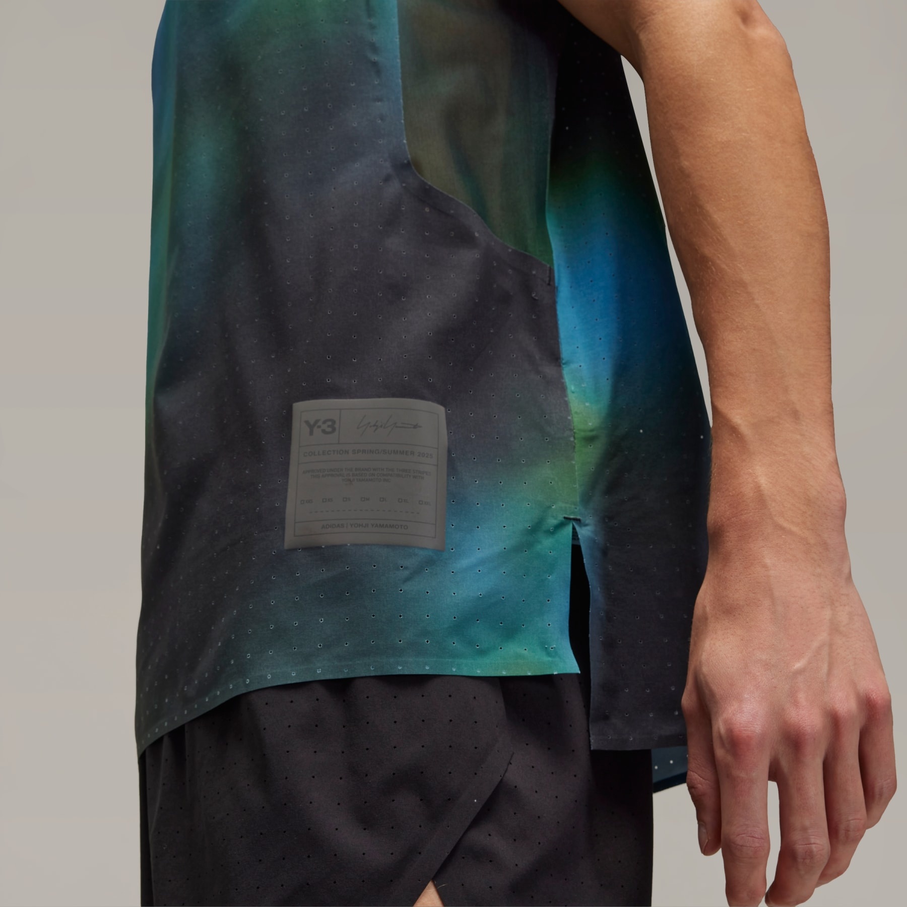 Y-3 Allover Print Running Tank Top - 7