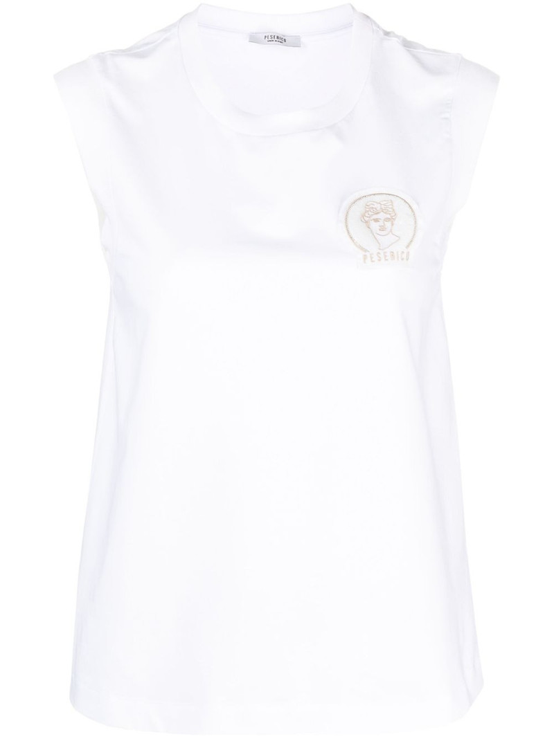 logo-patch tank top 1