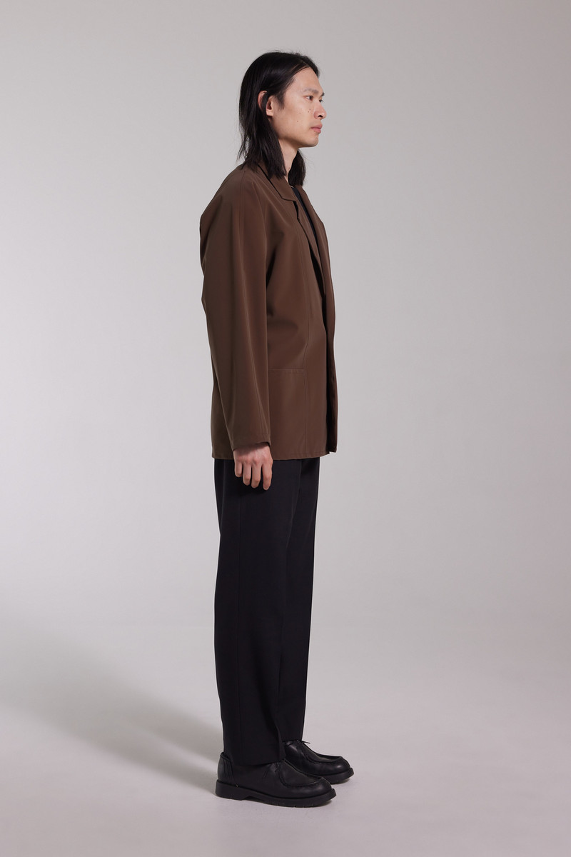 Moberg Matte Blazer Dark Brown 7