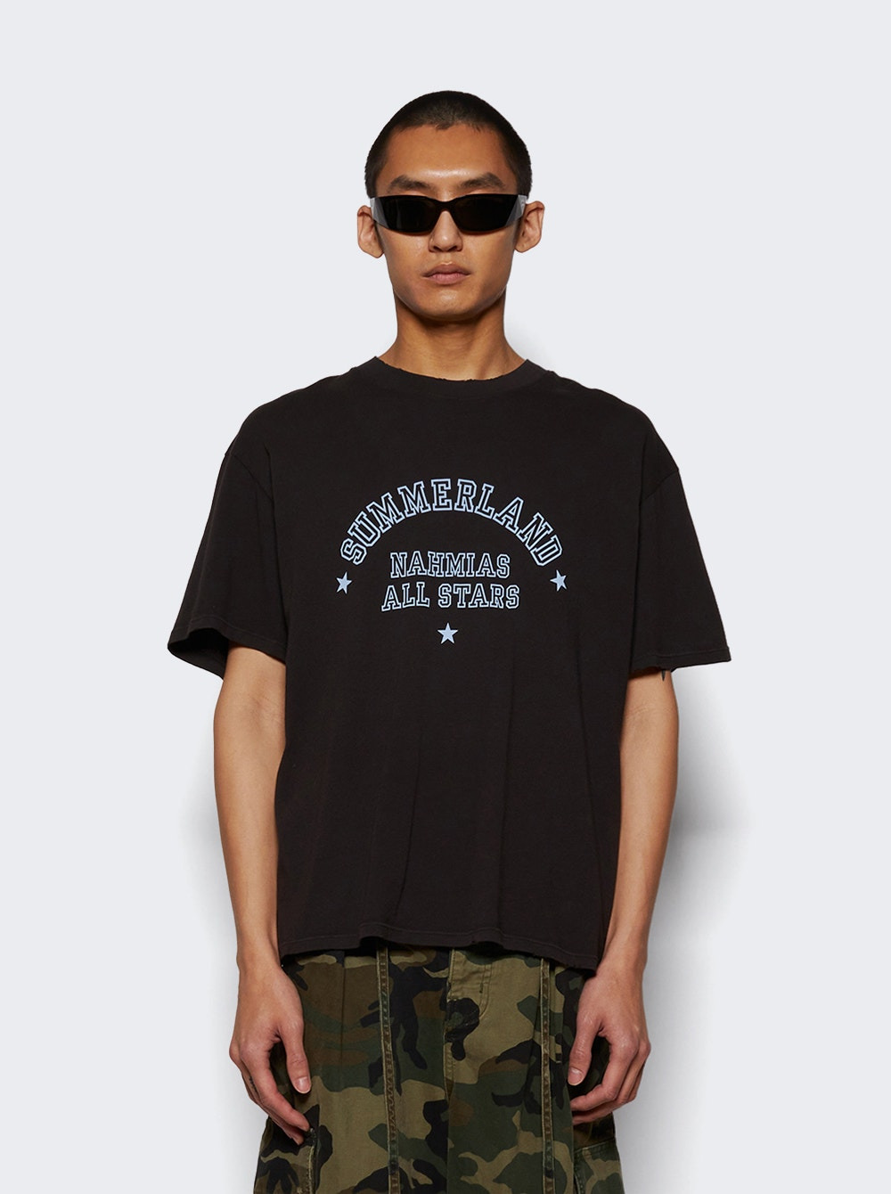 Summerland All Stars Boxy Tee Off Black - 2