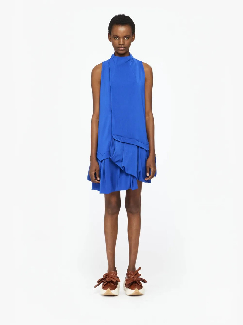 JW Anderson A-LINE RUFFLE HEM MINI DRESS outlook