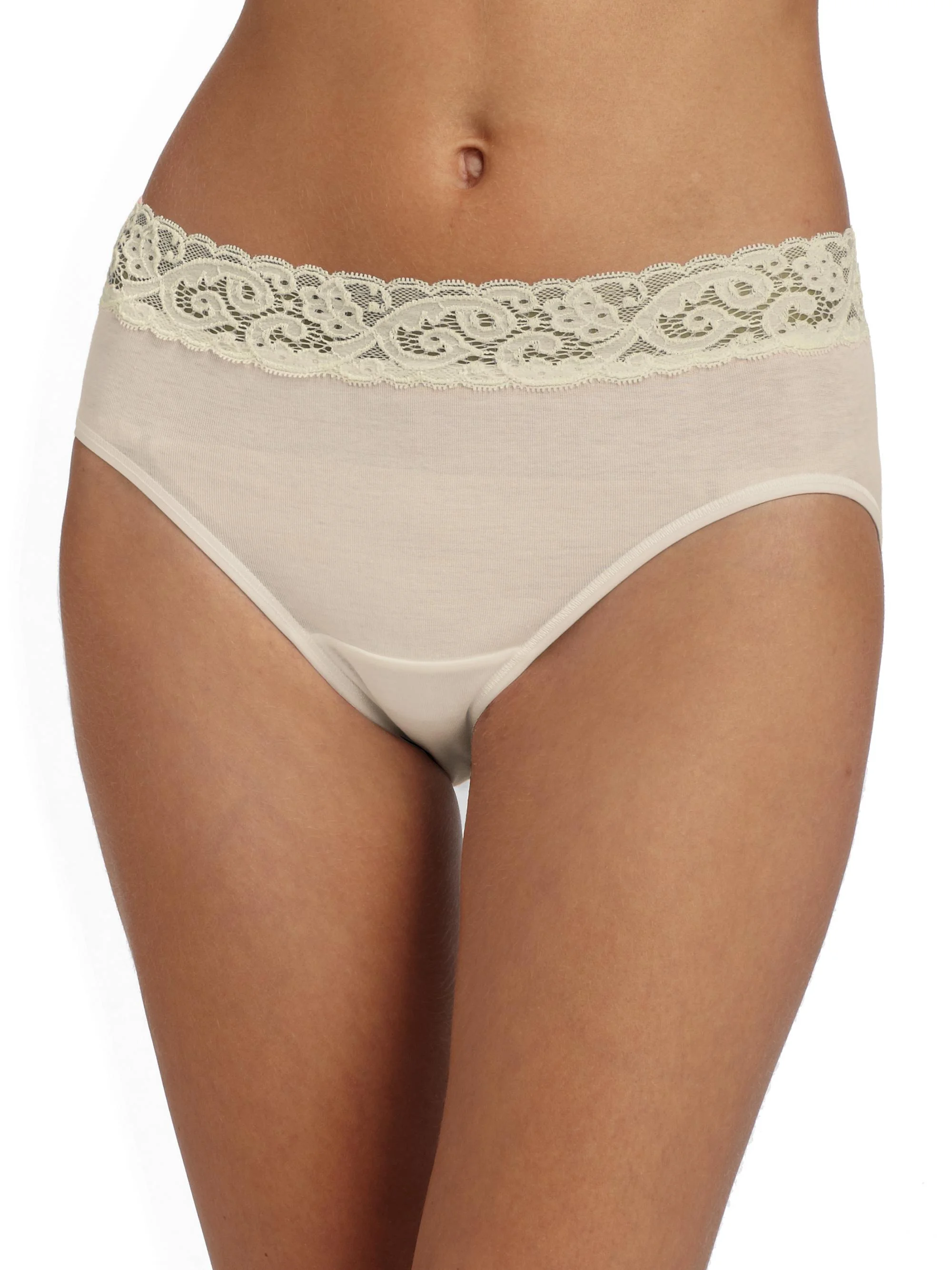 Women's Moments Cotton Hipster Brief - Beige - 1