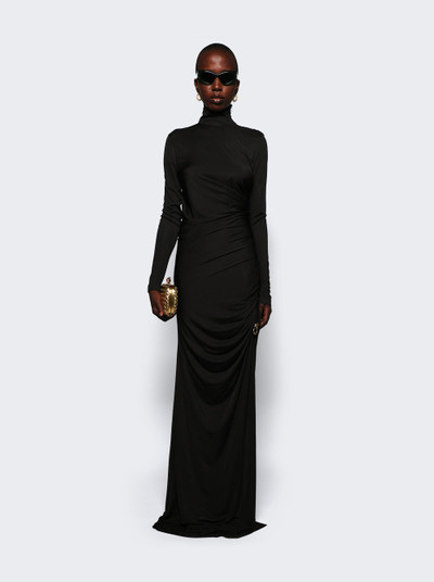 Bottega Veneta Long Sleeve Jersey Gown Fondant outlook