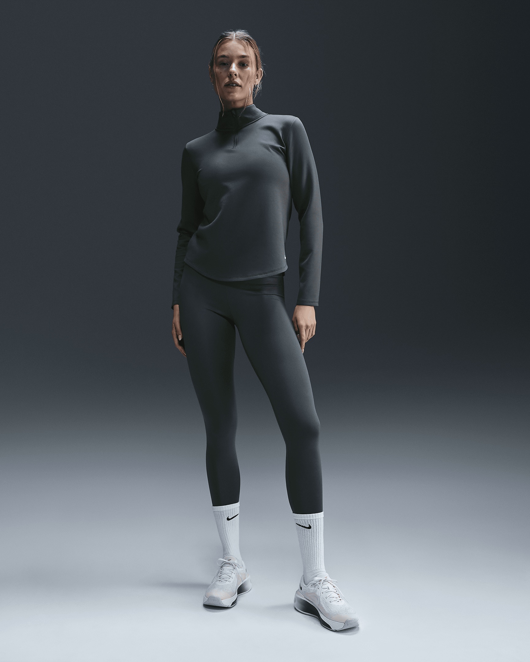 Nike Therma-FIT One Women's Long-Sleeve 1/2-Zip Top - 4