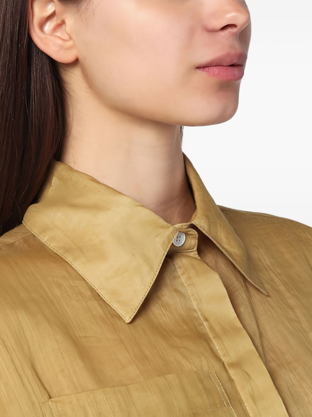 Sigga cuffed-sleeves shirt - 4