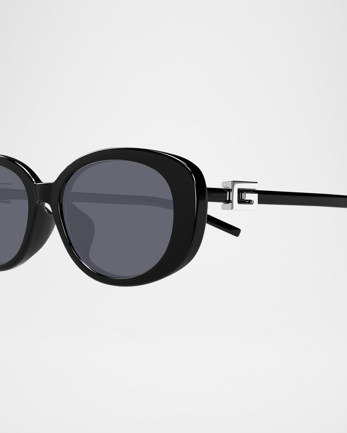 Plastic Cat-Eye Sunglasses - 2