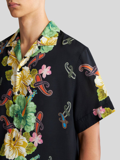 Etro FLORAL PAISLEY BOWLING SHIRT outlook